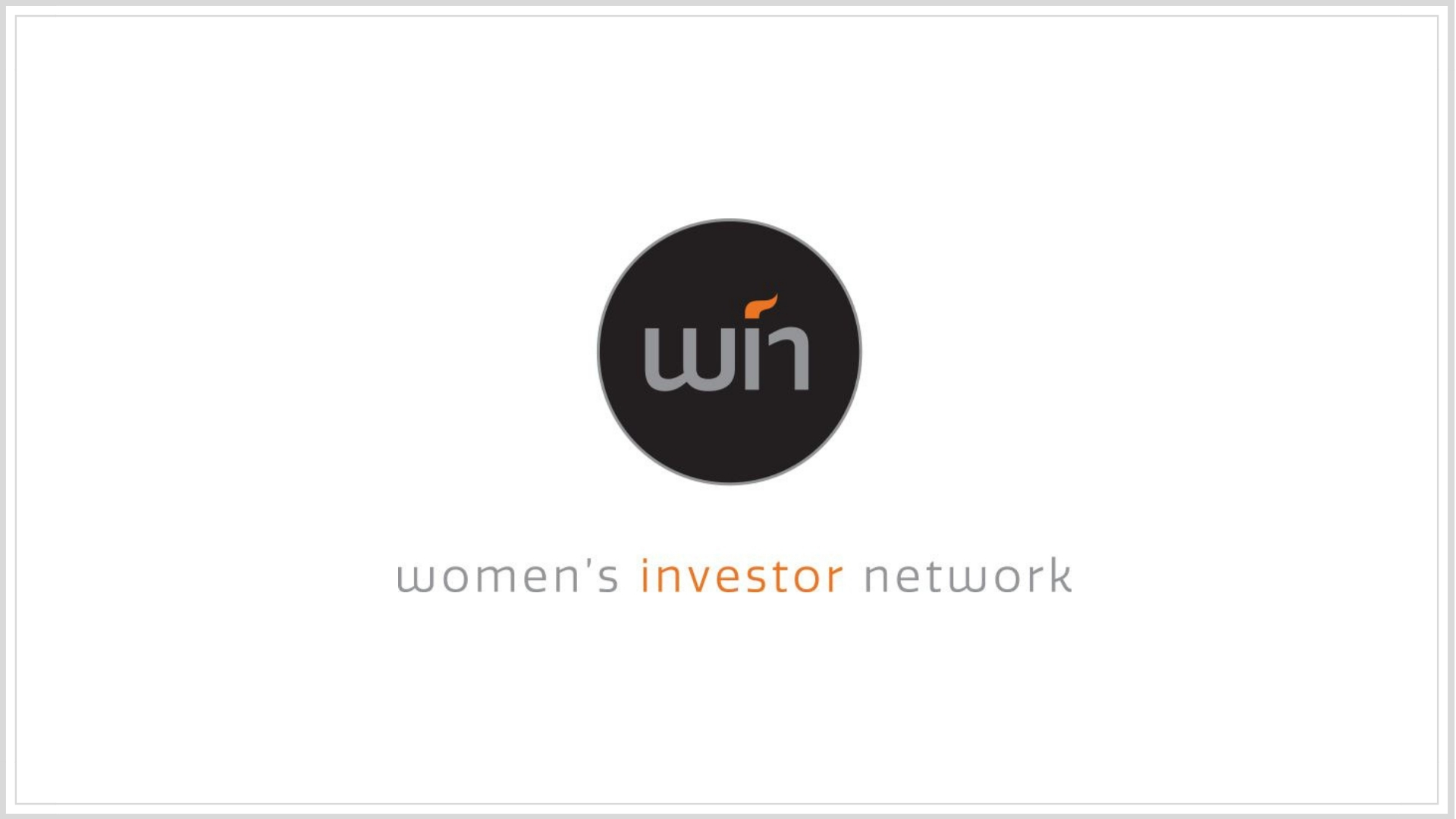 Womans investor network